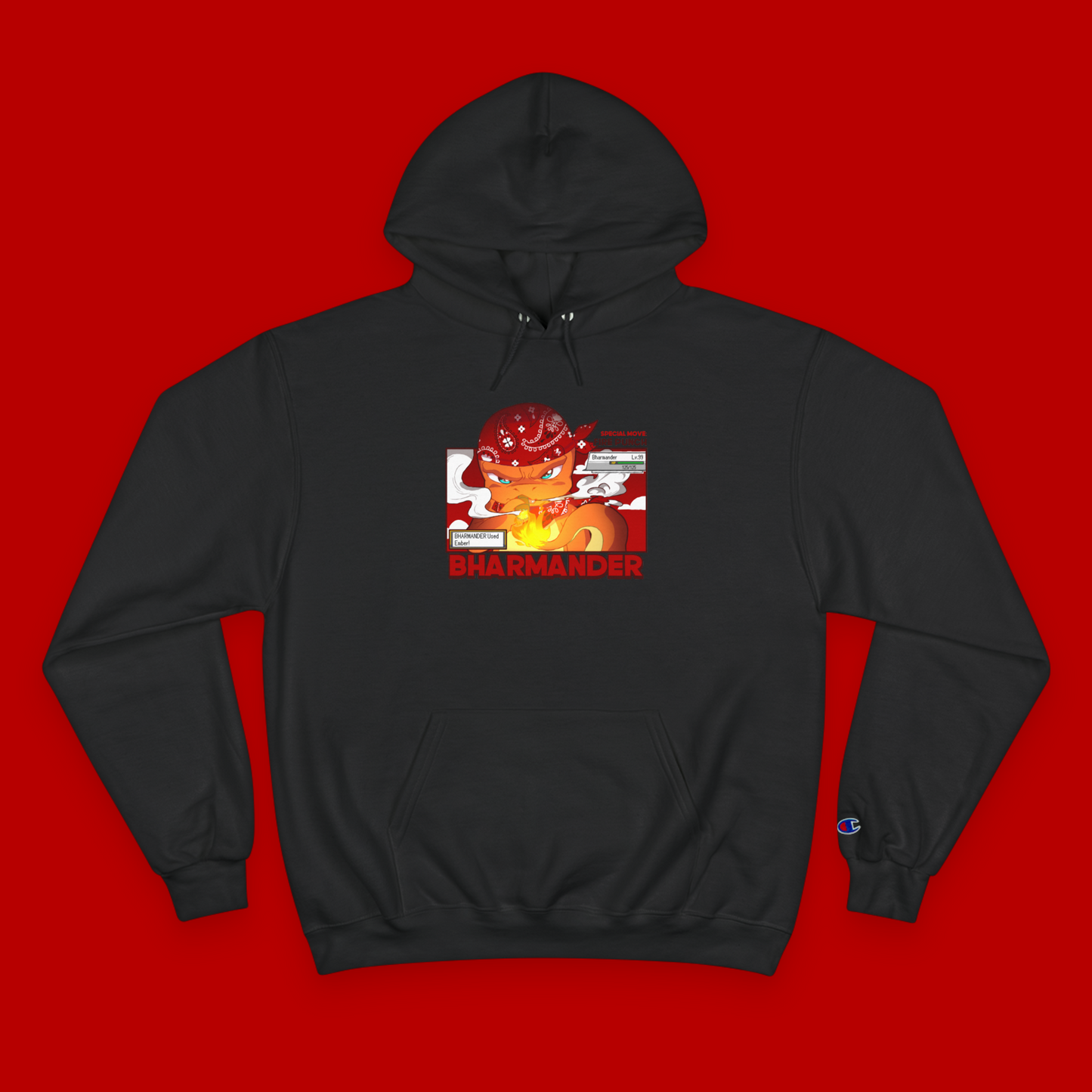 ImPJComics' Bharmander Ember Hoodie