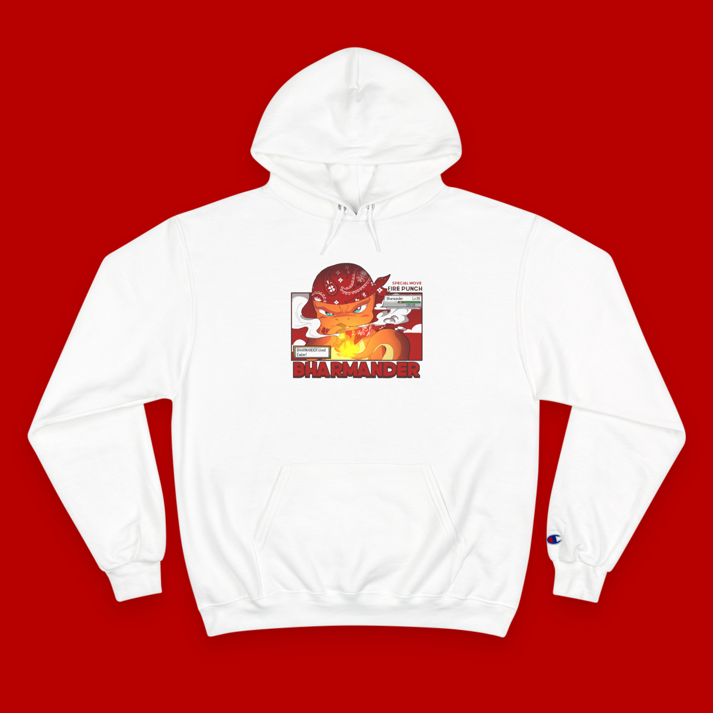 ImPJComics' Bharmander Ember Hoodie