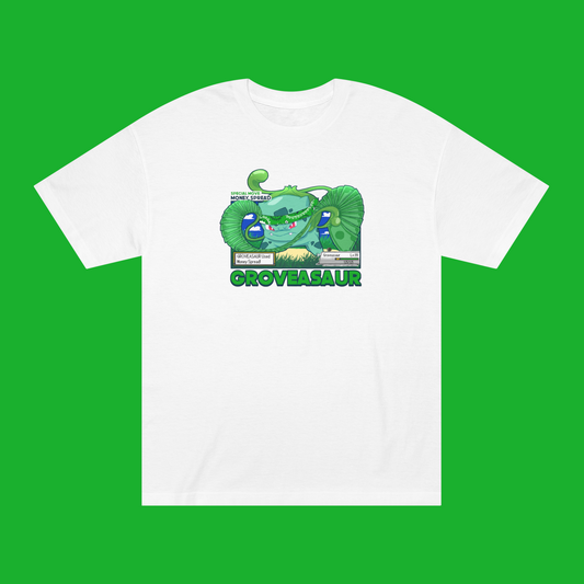 ImPJComics' Groveasaur Money Spread Tee