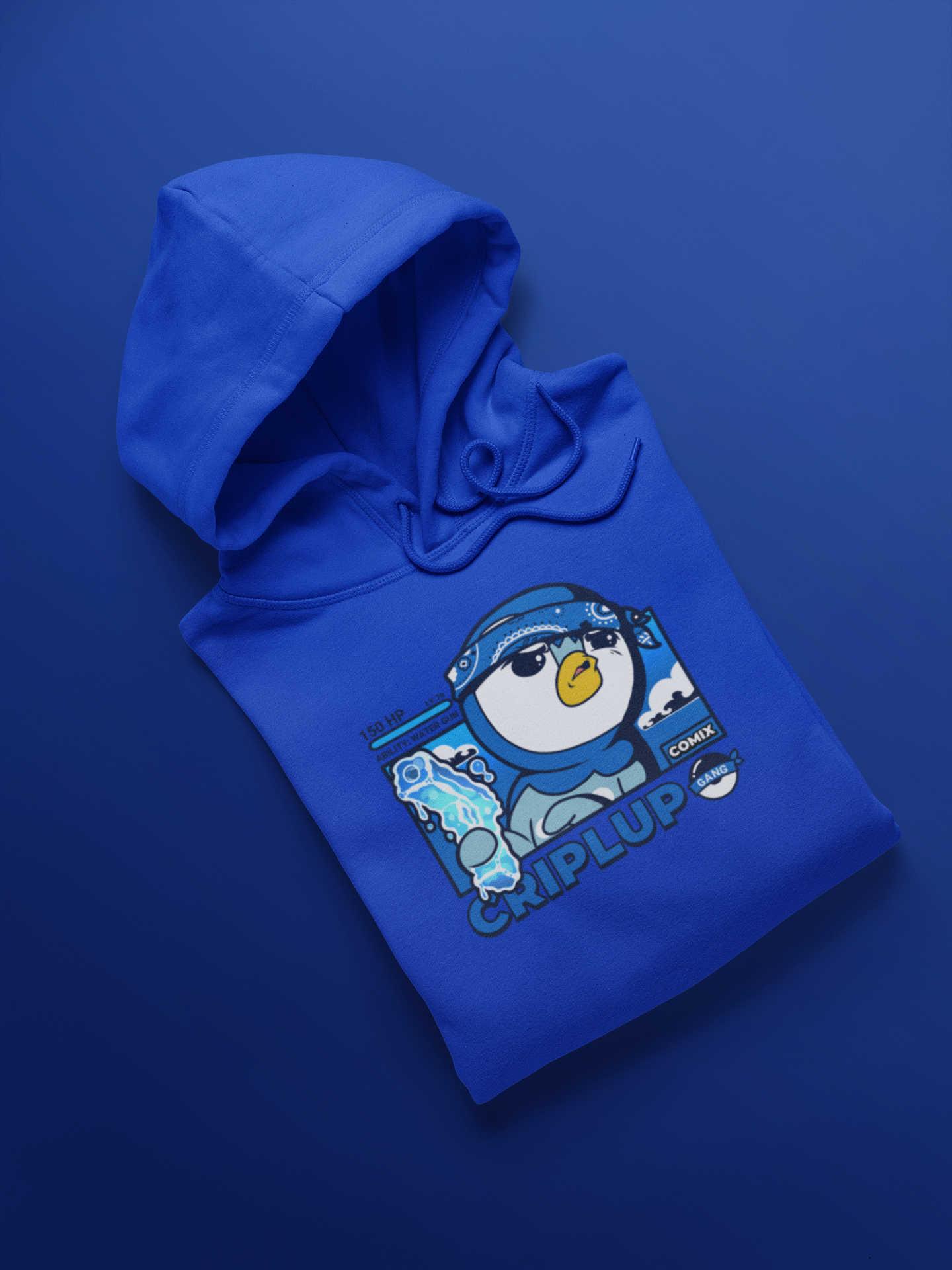 ImPJComics' Criplup Water Gun Hoodie