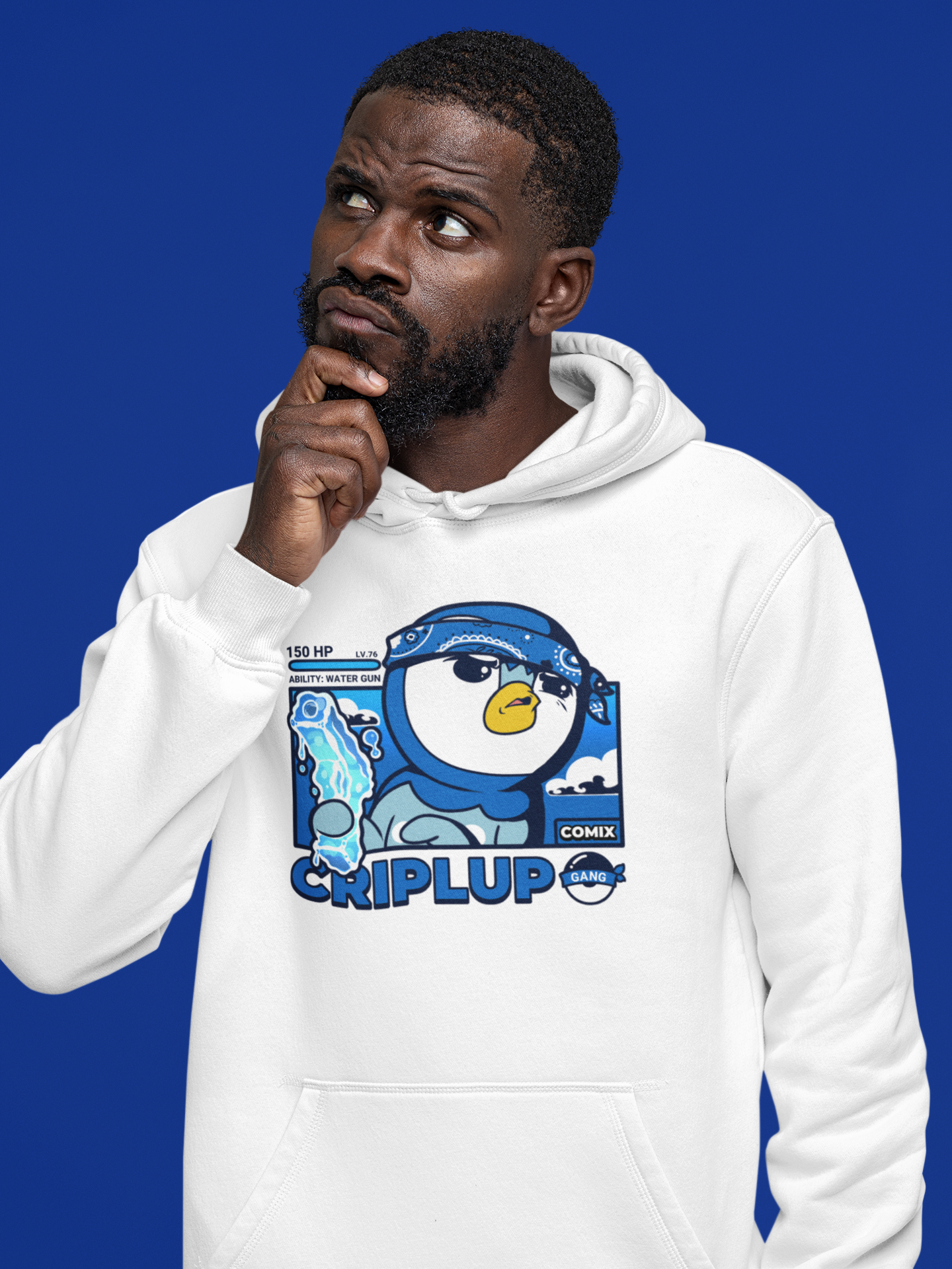 ImPJComics' Criplup Water Gun Hoodie