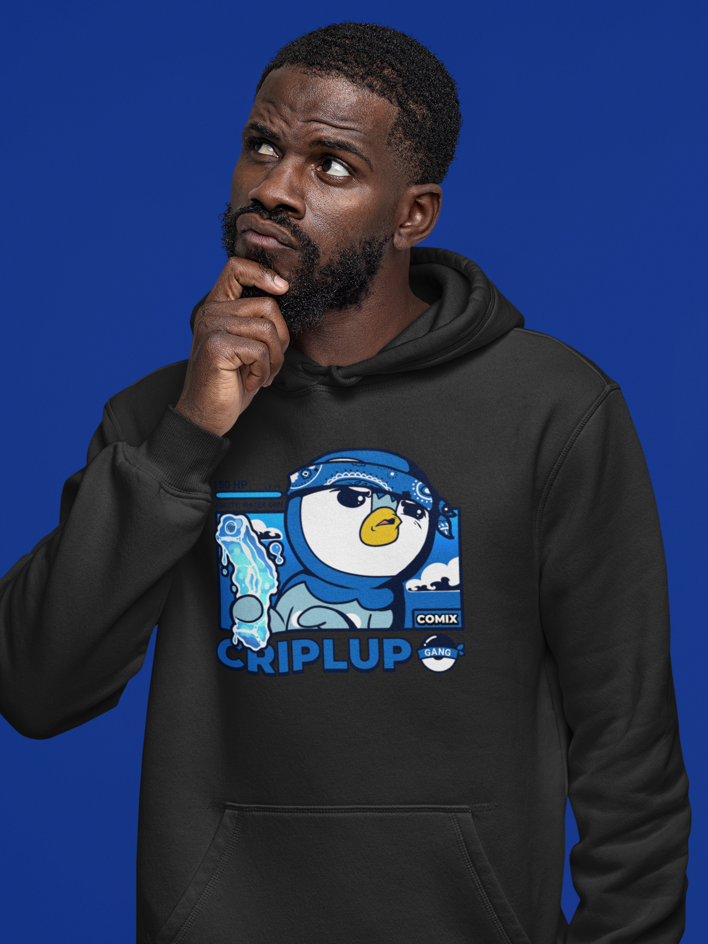 ImPJComics' Criplup Water Gun Hoodie